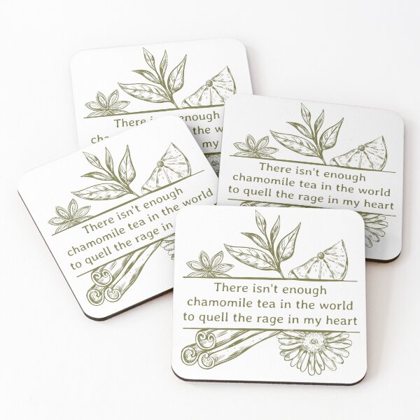 Item preview, There isn't enough chamomile tea in the world to quell the rage in my heart. designed and sold by ProfiTrollka.