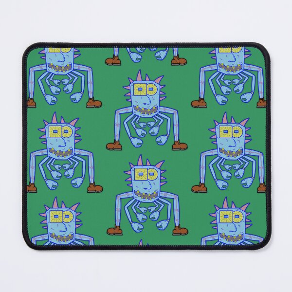 Item preview, Squeenal - Crab Creature - Crab Monster - Green Background - Fun Pattern designed and sold by Squeenal461.