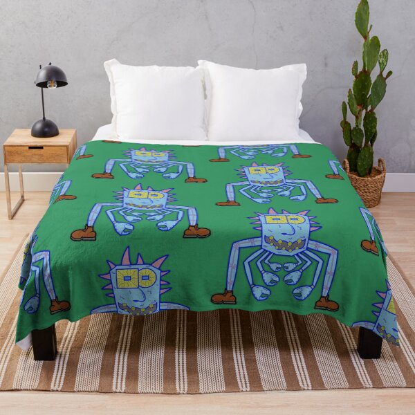Item preview, Squeenal - Crab Creature - Crab Monster - Green Background - Fun Pattern designed and sold by Squeenal461.