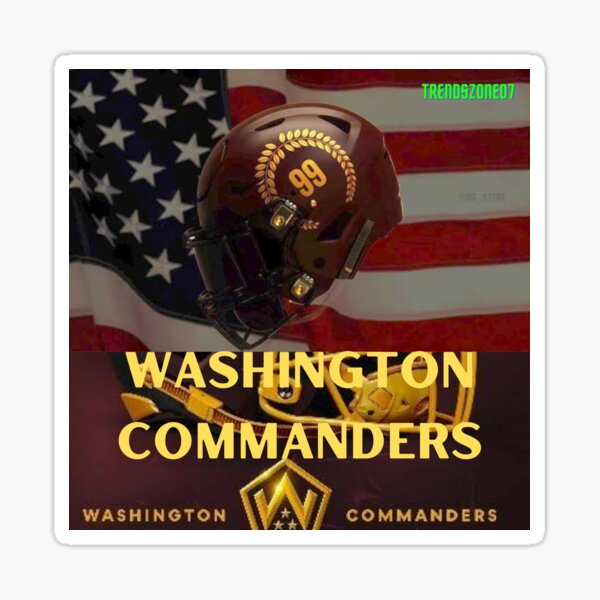 Washington Commanders NFL Football Eye Black Strip Stickers 6ct - Dragon  Sports