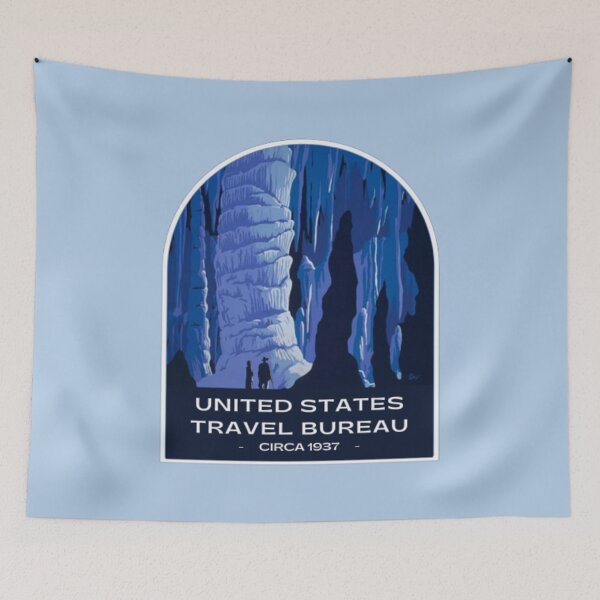 Item preview, United States Travel Bureau Vintage National Park designed and sold by babyleafshop.