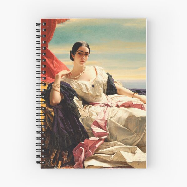 Item preview, Vintage portrait of leonilla princess of sayn wittgenstein sayn- oil on canvas designed and sold by pixxart.