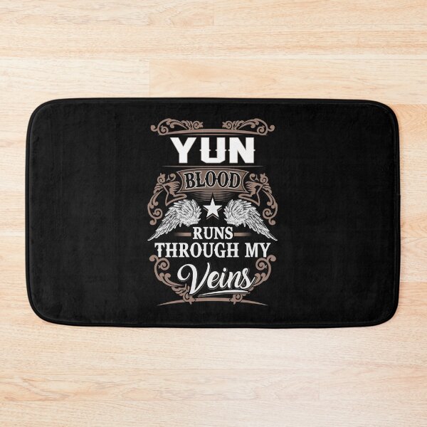 Item preview, Yun Name T Shirt - Yun Blood Runs Through My Veins  Gift Item Tee designed and sold by hautalachante.