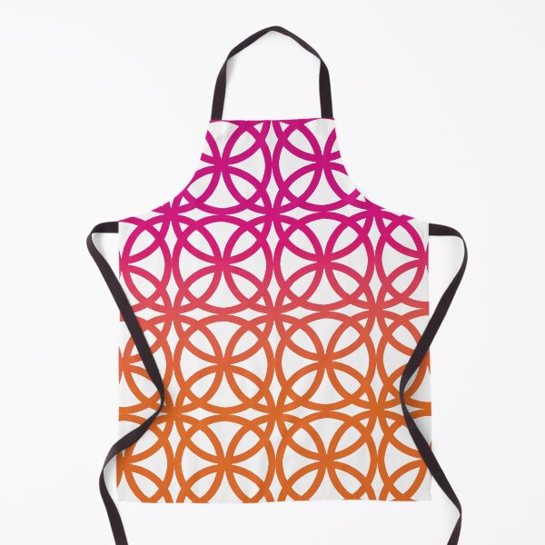 Item preview, Gradient Circles Pattern No.2 Pink To Orange designed and sold by QuestingPixel.