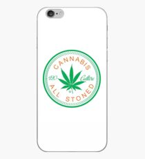 Cannabis Logorythm iPhone Case