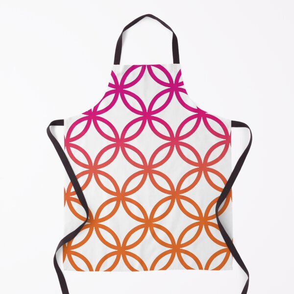 Item preview, Gradient Circles Pattern No.3 Pink To Orange designed and sold by QuestingPixel.