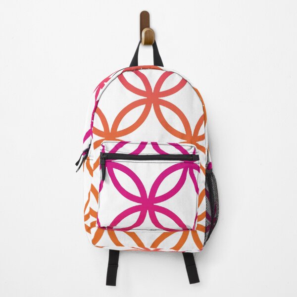 Item preview, Gradient Circles Pattern No.3 Pink To Orange designed and sold by QuestingPixel.