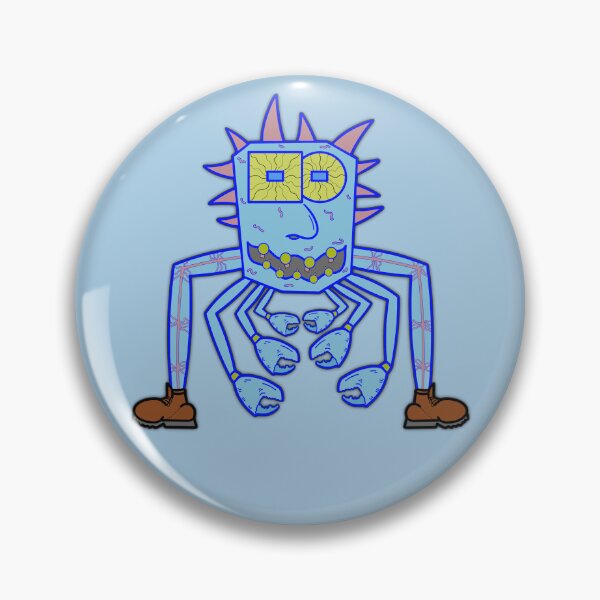 Item preview, Squeenal - Crab Creature - Crab Monster - Sky Blue Background designed and sold by Squeenal461.