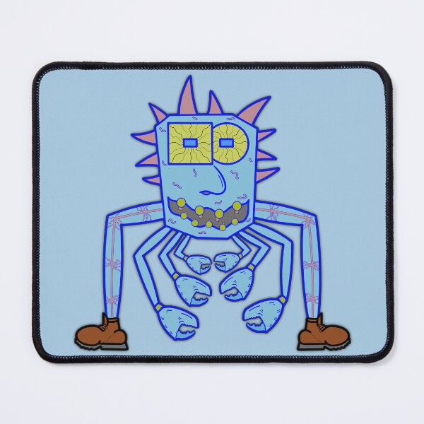 Item preview, Squeenal - Crab Creature - Crab Monster - Sky Blue Background designed and sold by Squeenal461.