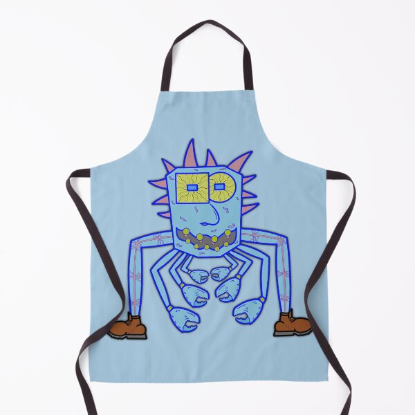 Item preview, Squeenal - Crab Creature - Crab Monster - Sky Blue Background designed and sold by Squeenal461.