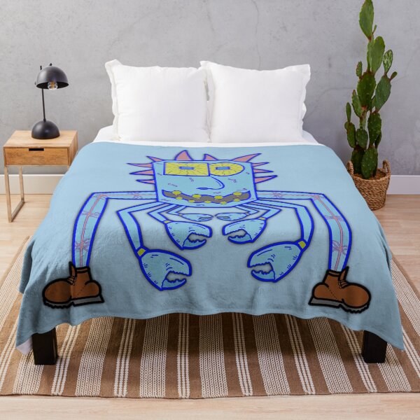 Item preview, Squeenal - Crab Creature - Crab Monster - Sky Blue Background designed and sold by Squeenal461.