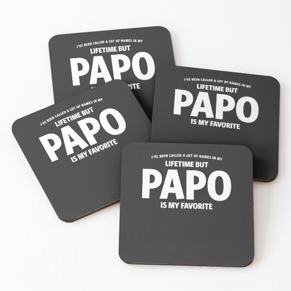 Item preview, Mens Name Papo is My Favorite Funny dad Grandpa designed and sold by cidolopez.