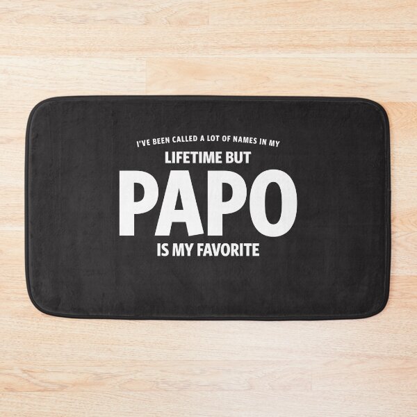Item preview, Mens Name Papo is My Favorite Funny dad Grandpa designed and sold by cidolopez.