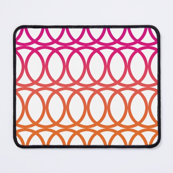 Item preview, Gradient Circles Pattern No.1 Pink To Orange designed and sold by QuestingPixel.