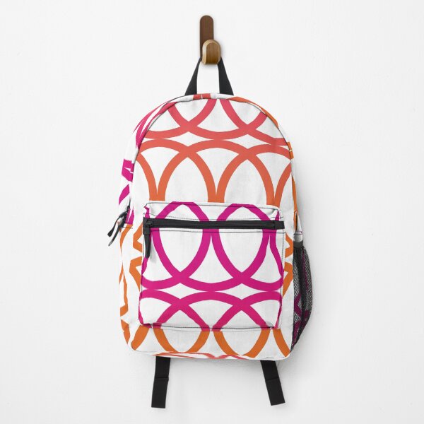 Item preview, Gradient Circles Pattern No.1 Pink To Orange designed and sold by QuestingPixel.