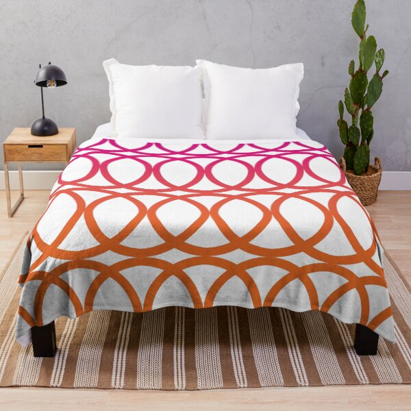 Item preview, Gradient Circles Pattern No.1 Pink To Orange designed and sold by QuestingPixel.
