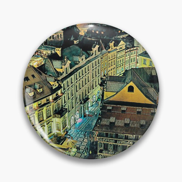 Item preview, Prague Cityscape Picture Art designed and sold by KivancYucel.
