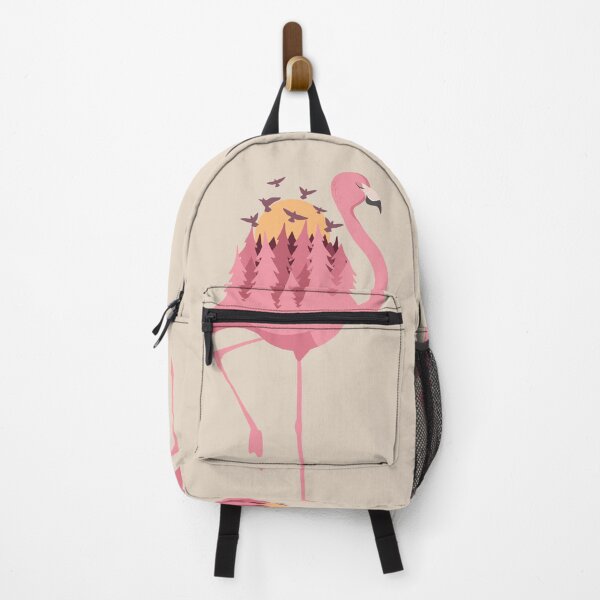Item preview, Flamingo Camping In Forest designed and sold by artado.