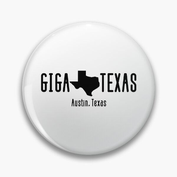 Artikelvorschau, Giga Texas Horizontal B&W entworfen und verkauft von 1HappyGuyDesign.