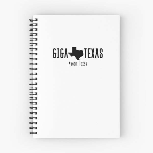Artikelvorschau, Giga Texas Horizontal B&W entworfen und verkauft von 1HappyGuyDesign.