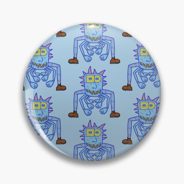 Item preview, Squeenal - Crab Creature - Crab Monster - Sky Blue Background - Fun Pattern designed and sold by Squeenal461.