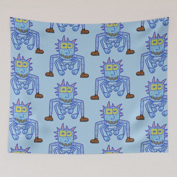 Item preview, Squeenal - Crab Creature - Crab Monster - Sky Blue Background - Fun Pattern designed and sold by Squeenal461.