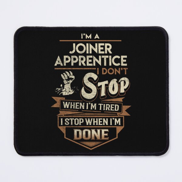 Item preview, Joiner Apprentice T Shirt - I Stop When Done Job Gift Item Tee designed and sold by natalinedk.