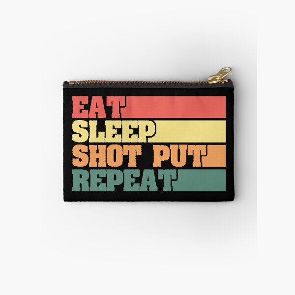 Item preview, Eat Sleep Shot Put Repeat designed and sold by BLC-Design.