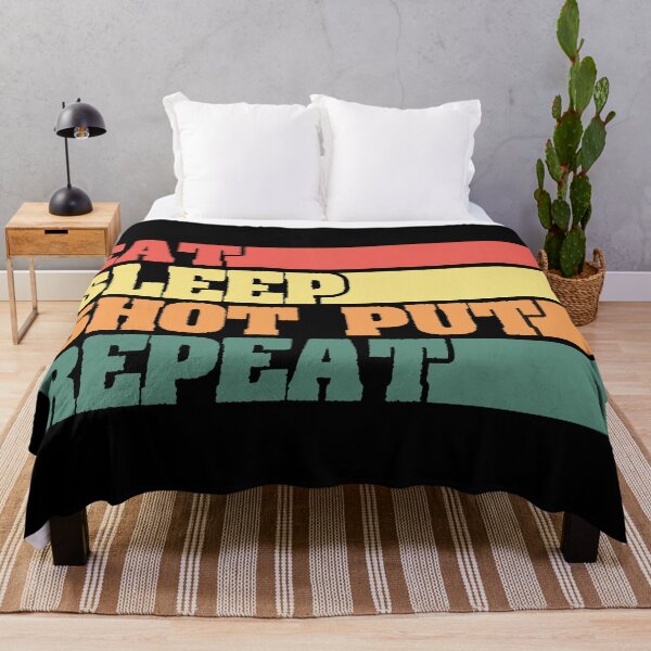 Item preview, Eat Sleep Shot Put Repeat designed and sold by BLC-Design.