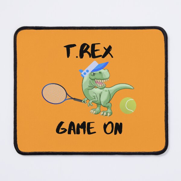 Item preview, Tennis Dinosaur- T.REX Game On designed and sold by BronikowskiART.
