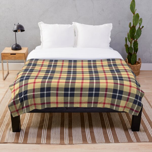 Artikelvorschau, Rot Blau Gelb Tartan Plaid entworfen und verkauft von TheWalnut.