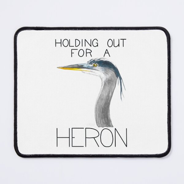 Item preview, Holding Out For A Heron (Great Blue Heron) designed and sold by LauraWolfArtist.