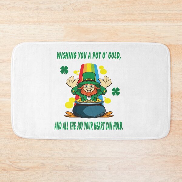 Item preview, Wishing you a pot of gold for St. Patrick's Day designed and sold by GlassyDesigns.