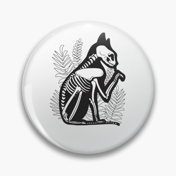 Item preview, cat skeleton designed and sold by zaher97.