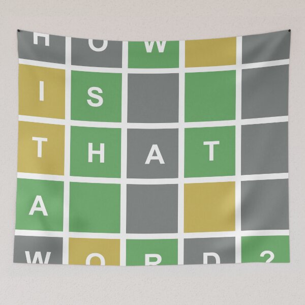Item preview, How Is That A Word Wordle Fan designed and sold by CoffeeWires.