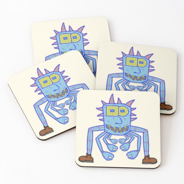 Item preview, Squeenal - Crab Creature - Crab Monster - Off-White Background designed and sold by Squeenal461.