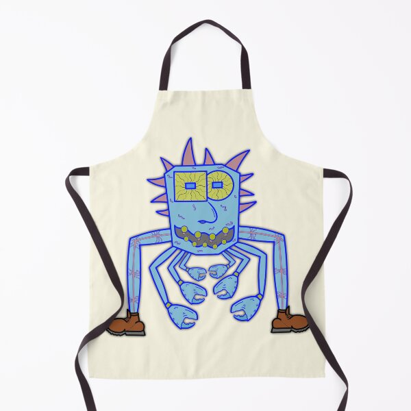 Item preview, Squeenal - Crab Creature - Crab Monster - Off-White Background designed and sold by Squeenal461.