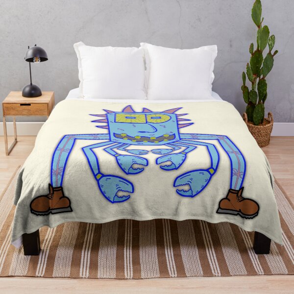 Item preview, Squeenal - Crab Creature - Crab Monster - Off-White Background designed and sold by Squeenal461.