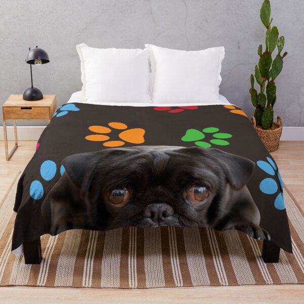 Item preview, Puppy Paw Print Pattern designed and sold by HappyLifeCreate.