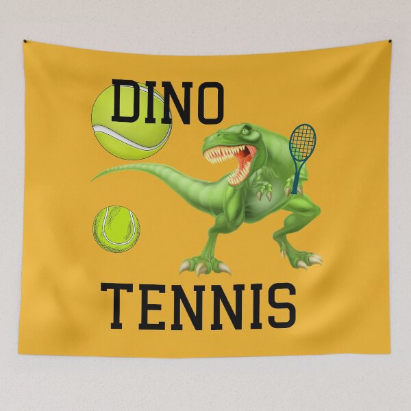 Item preview,  Tennis Dinosaur- T.REX Game On designed and sold by BronikowskiART.
