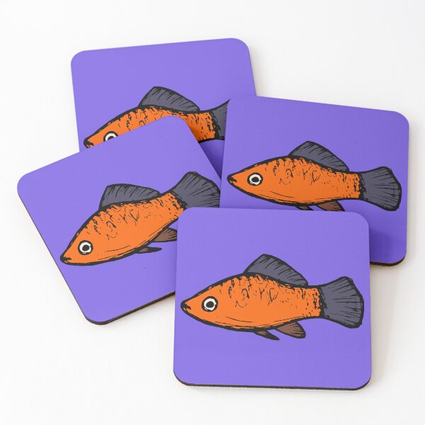 Item preview, Platy - freshwater aquarium fish designed and sold by DigitalShards.