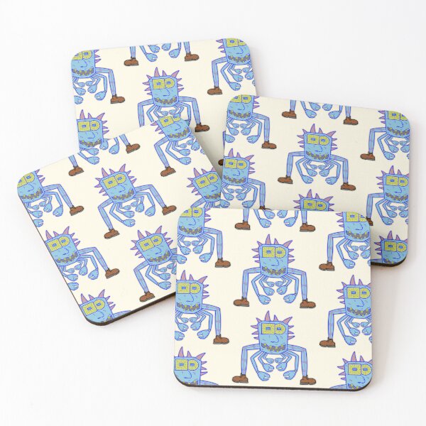 Item preview, Squeenal - Crab Creature - Crab Monster - Off-White Background - Fun Pattern designed and sold by Squeenal461.