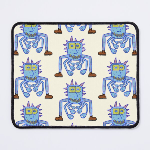 Item preview, Squeenal - Crab Creature - Crab Monster - Off-White Background - Fun Pattern designed and sold by Squeenal461.