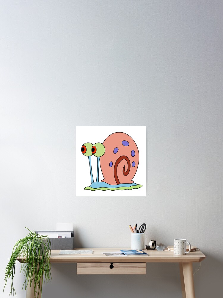 Gary the snail Poster