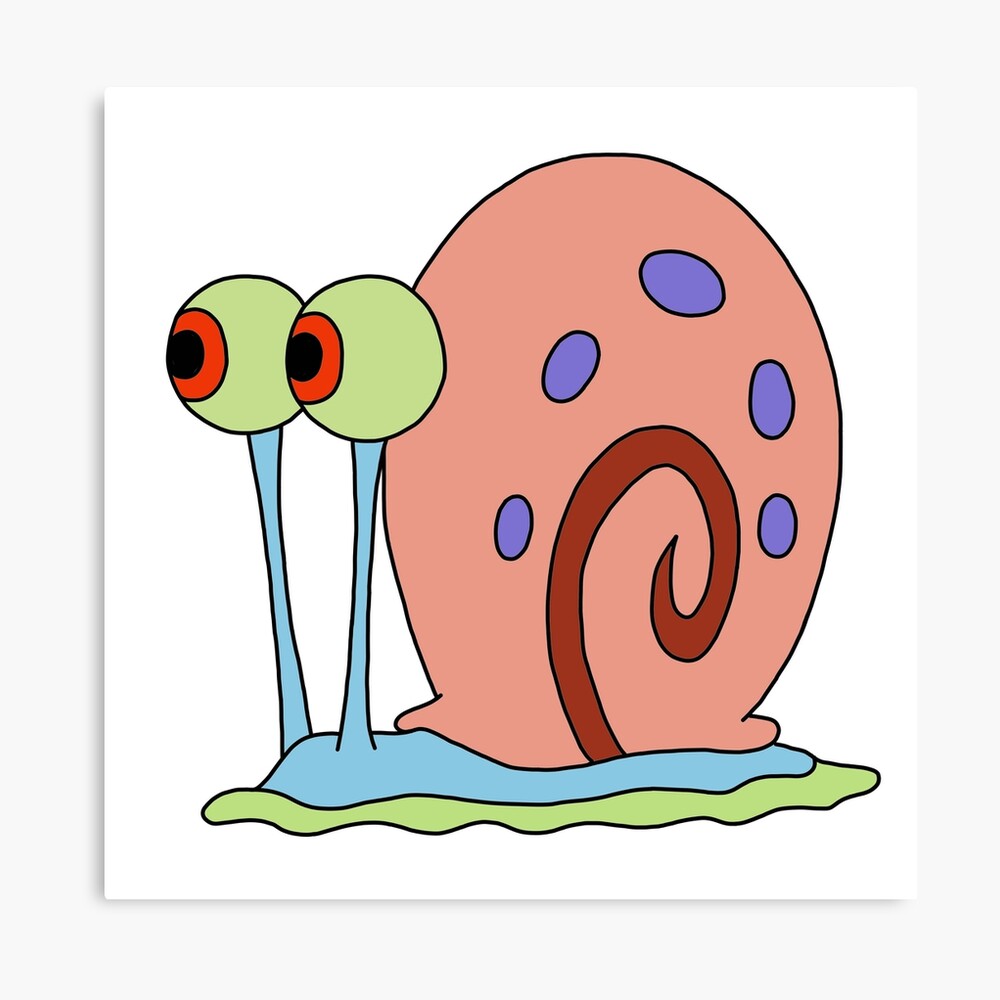 Gary the snail Poster