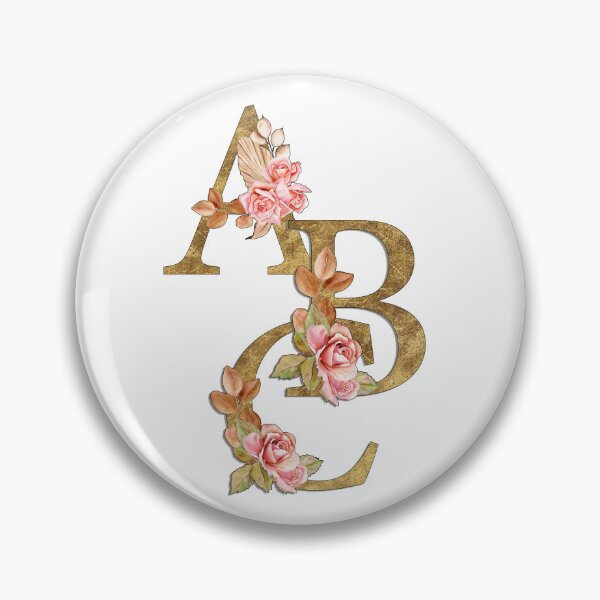 Item preview, Golden Letters ABC decorated with Roses designed and sold by RonelBroderick.