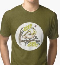 Love Birds Tri-blend T-Shirt