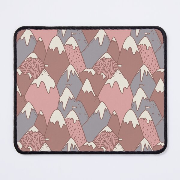 Item preview, Pink Adventure Mountains designed and sold by Meg Parkes.