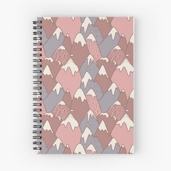 Item preview, Pink Adventure Mountains designed and sold by Meg Parkes.