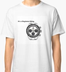 Rolex Daytona for Wristwatch Enthusiasts Classic T-Shirt